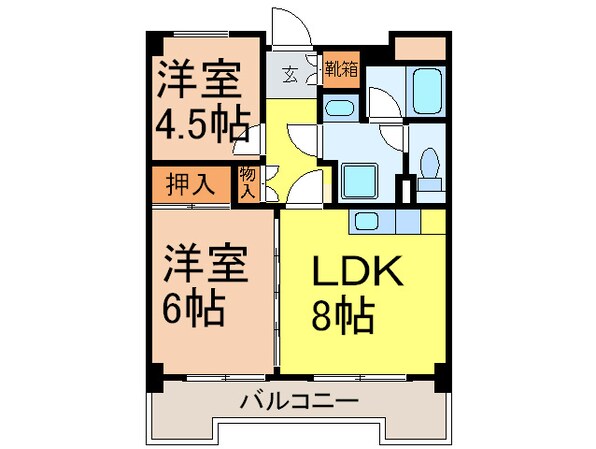 リアライズ栄の物件間取画像